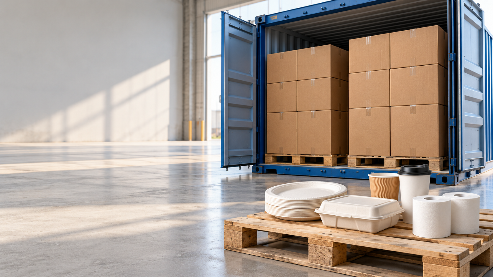 Sustainable Foodservice Packaging & Hygiene Products for Global Markets